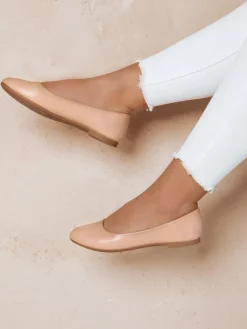 Baleriny>Dstreet Baleriny damskie FRLINE beżowe ZY0670