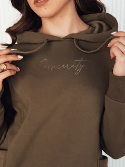 Bluzy Damskie>Dstreet Bluza damska ALIEENS brązowa BY1278