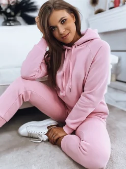 Bluzy Damskie>Dstreet Bluza damska POLINA różowa BY1137