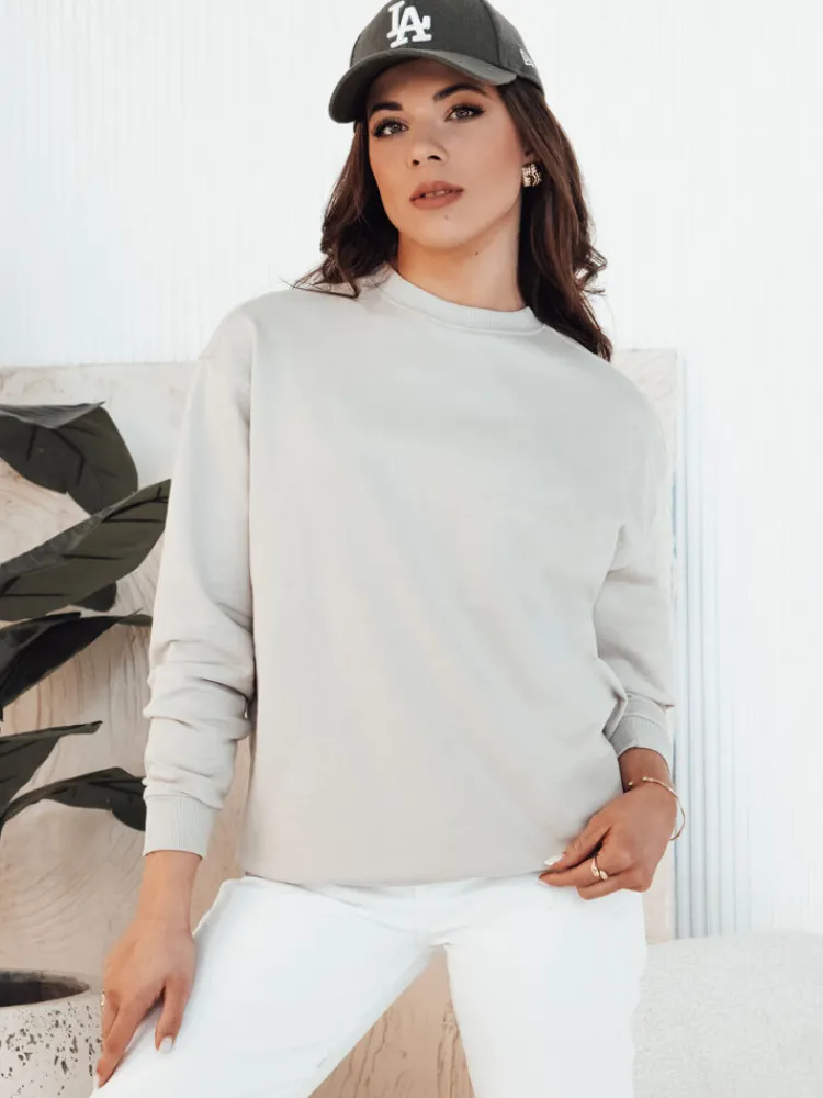 Bluzy Damskie>Dstreet Bluza damska SWAN pistacjowa BY1288