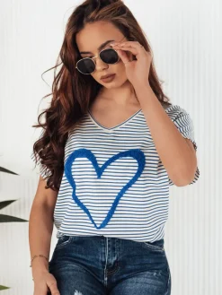 Bluzki Damskie>Dstreet Bluzka damska GATOCI ecru RY2441