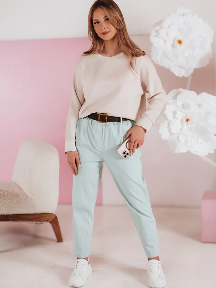 Bluzki Damskie>Dstreet Bluzka damska masełko oversize z wisiorkiem NUBISS mokka RY2797