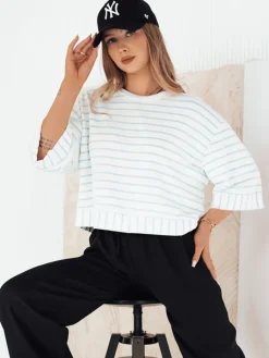 Bluzki Damskie>Dstreet Bluzka damska TAUSE biała RY2462