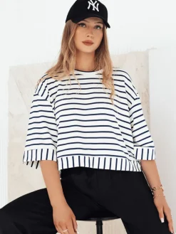 Bluzki Damskie>Dstreet Bluzka damska TAUSE biała RY2461