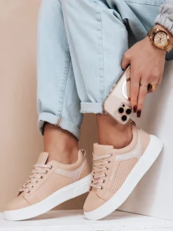 Trampki|Buty Sportowe>Dstreet Buty damskie DAYTON różowe ZY0239