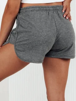 Spodenki Damskie>Dstreet Dresowe spodenki damskie GO SPORT ciemnoszare SY0415