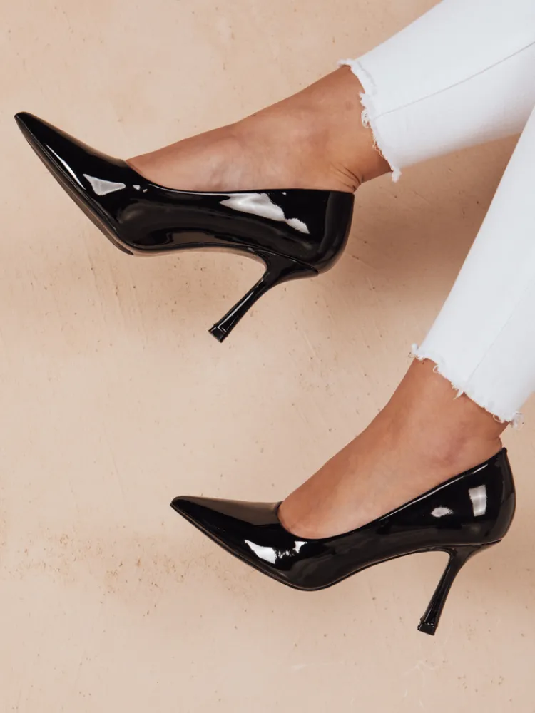 Szpilki>Dstreet Klasyczne szpilki damskie LUXSOLA czarne ZY0742