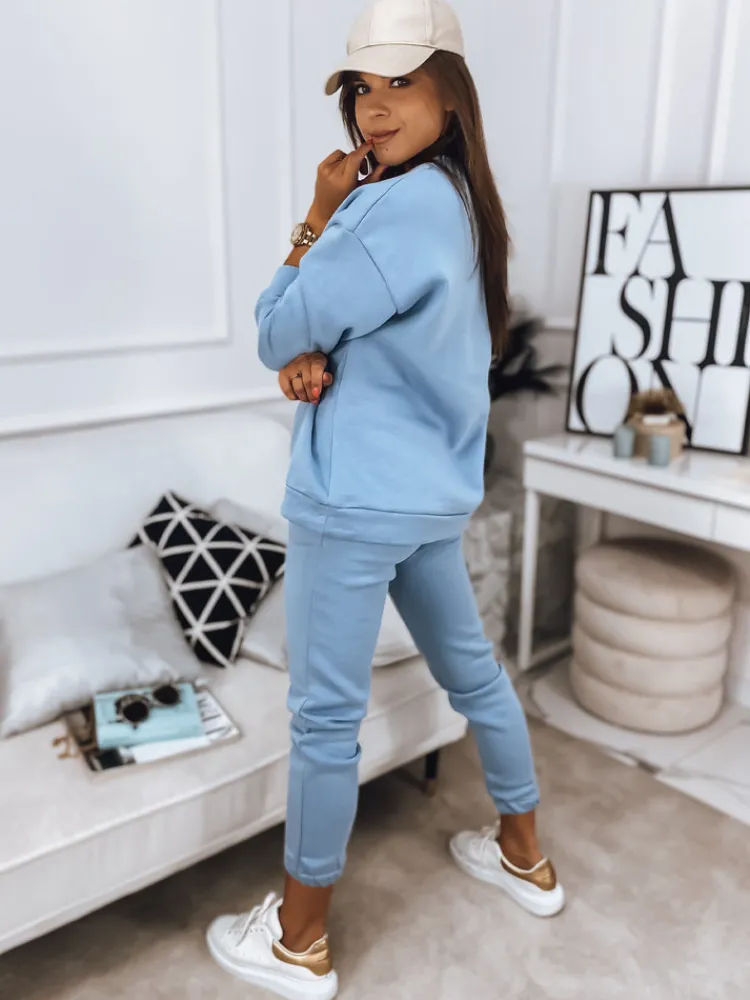 Komplety Dresowe Damskie>Dstreet Komplet damski dresowy MOLLY PREMIUM niebieski AY0721
