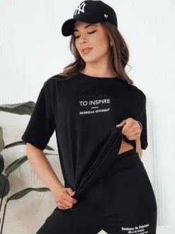 Komplety Dresowe Damskie>Dstreet Komplet damski SIPAN czarny AY1044