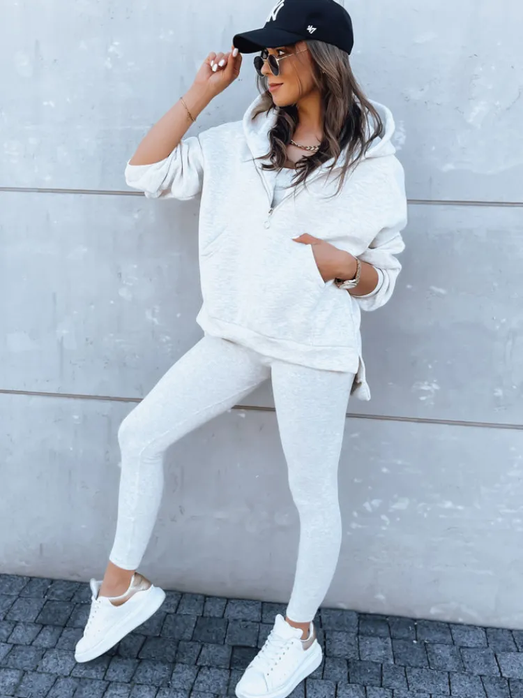 Komplety Dresowe Damskie>Dstreet Komplet dresowy damski 3w1 szary BRAND OF YOUR STYLE AY0937