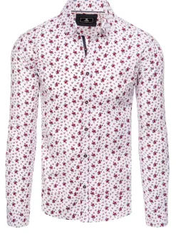 Koszule Męskie>Dstreet Koszula męska biała DX2396