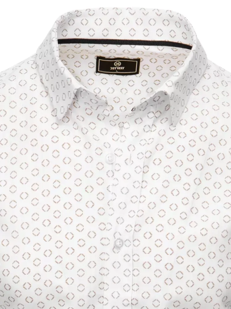 Koszule Męskie|Wyjątkowe Okazje>Dstreet Koszula męska biała DX2437