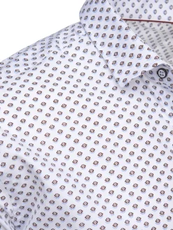 Koszule Męskie>Dstreet Koszula męska casualowa z długim ręakwem biała DX2620