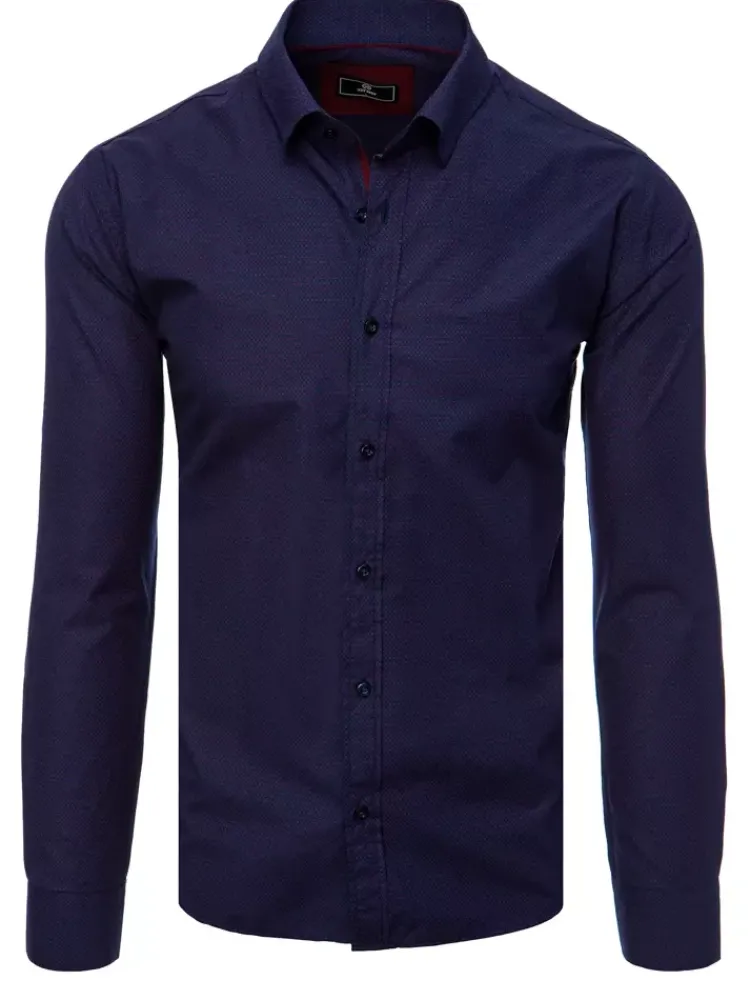 Koszule Męskie>Dstreet Koszula męska granatowa DX2422