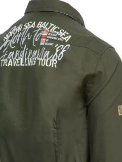 Koszule Męskie>Dstreet Koszula męska khaki DX2279