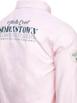 Koszule Męskie>Dstreet Koszula męska różowa DX2299