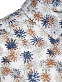 Wyjątkowe Okazje|Koszule Męskie>Dstreet Koszula męska w kwiaty biała DX2645