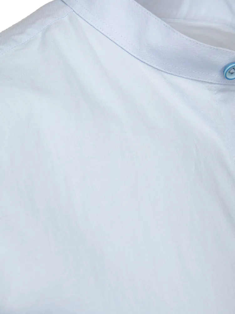 Koszule Męskie|Wyjątkowe Okazje>Dstreet Koszula męska z krótkim rękawem błękitna KX1062