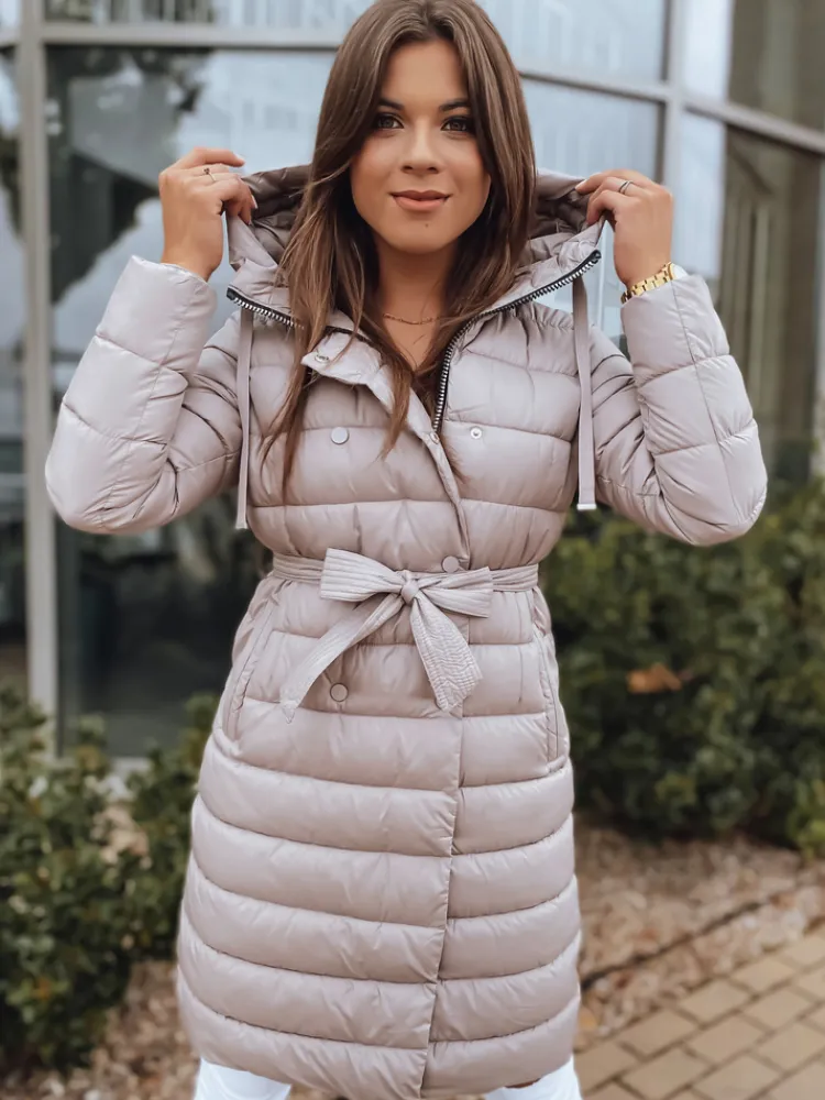 Płaszcze Damskie|Kurtki Damskie>Dstreet Kurtka pikowana damska płaszcz KENTIA fioletowa TY2905