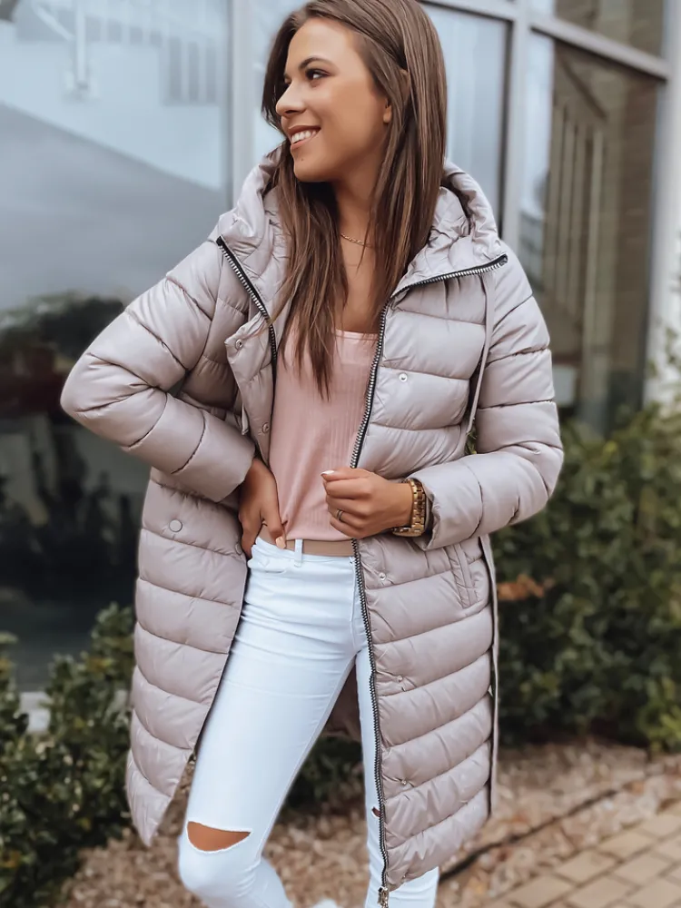 Płaszcze Damskie|Kurtki Damskie>Dstreet Kurtka pikowana damska płaszcz KENTIA fioletowa TY2905