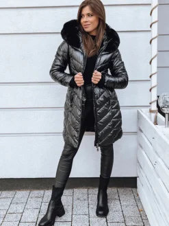 Kurtki Damskie>Dstreet Kurtka zimowa damska pikowana BELLATRIX czarna TY3981