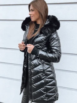 Kurtki Damskie>Dstreet Kurtka zimowa damska pikowana BELLATRIX czarna TY3981