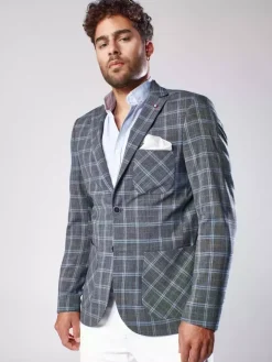 Marynarki Męskie>Dstreet Marynarka męska czarna MX0563