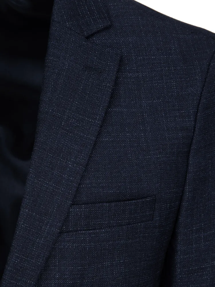 Marynarki Męskie|Wyjątkowe Okazje>Dstreet Marynarka męska jednorzędowa granatowa MX0619