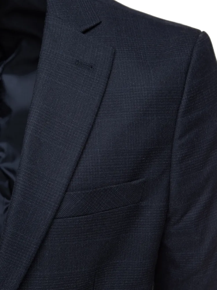 Marynarki Męskie|Wyjątkowe Okazje>Dstreet Marynarka męska jednorzędowa granatowa MX0640