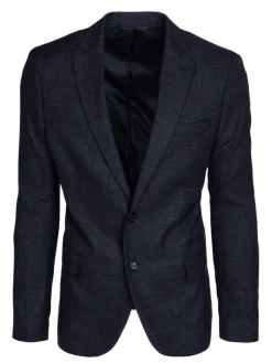 Marynarki Męskie|Wyjątkowe Okazje>Dstreet Marynarka męska jednorzędowa granatowa MX0620