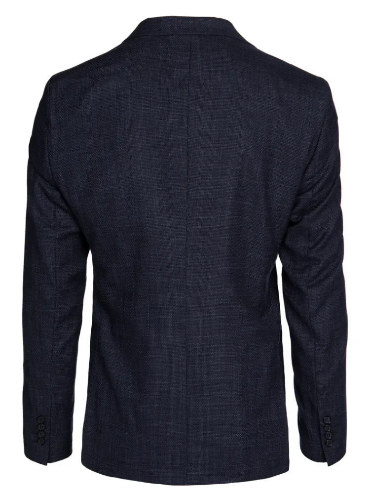 Marynarki Męskie|Wyjątkowe Okazje>Dstreet Marynarka męska jednorzędowa granatowa MX0620