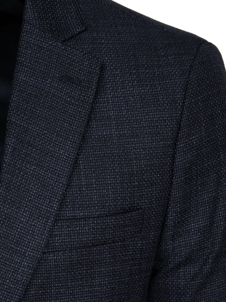 Marynarki Męskie|Wyjątkowe Okazje>Dstreet Marynarka męska jednorzędowa granatowa MX0620