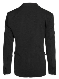 Marynarki Męskie|Wyjątkowe Okazje>Dstreet Marynarka męska jednorzędowa czarna MX0635