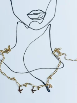 Naszyjniki>Dstreet Naszyjnik CANA złoty IY0072