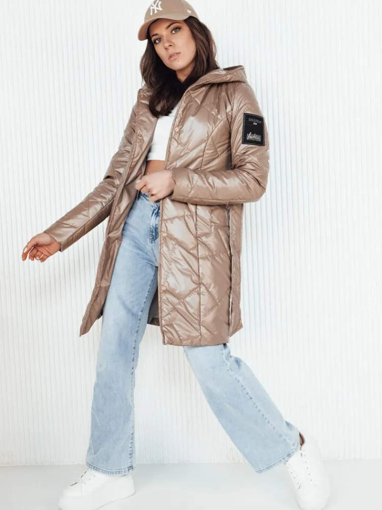 Płaszcze Damskie|Kurtki Damskie>Dstreet Płaszcz damski PAUL kamelowy TY4108