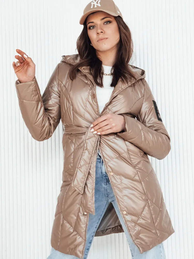 Płaszcze Damskie|Kurtki Damskie>Dstreet Płaszcz damski PAUL kamelowy TY4108