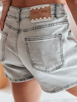 Spódnice|Spodenki Damskie>Dstreet Spódnico-spodenki damskie jeansowe CHILL WRAP szare CY0508