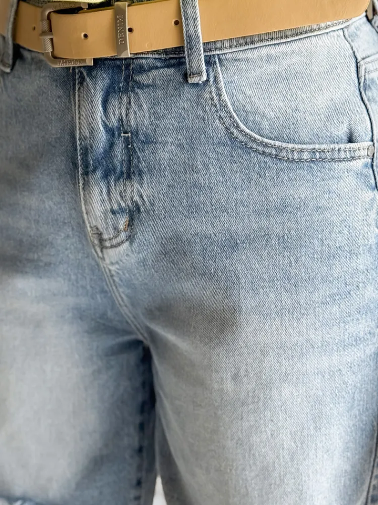 Spodenki Damskie>Dstreet Spodenki damskie jeansowe TAVELLIA niebieskie SY0466