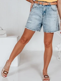 Spodenki Damskie>Dstreet Spodenki damskie jeansowe VALONNA niebieskie SY0477