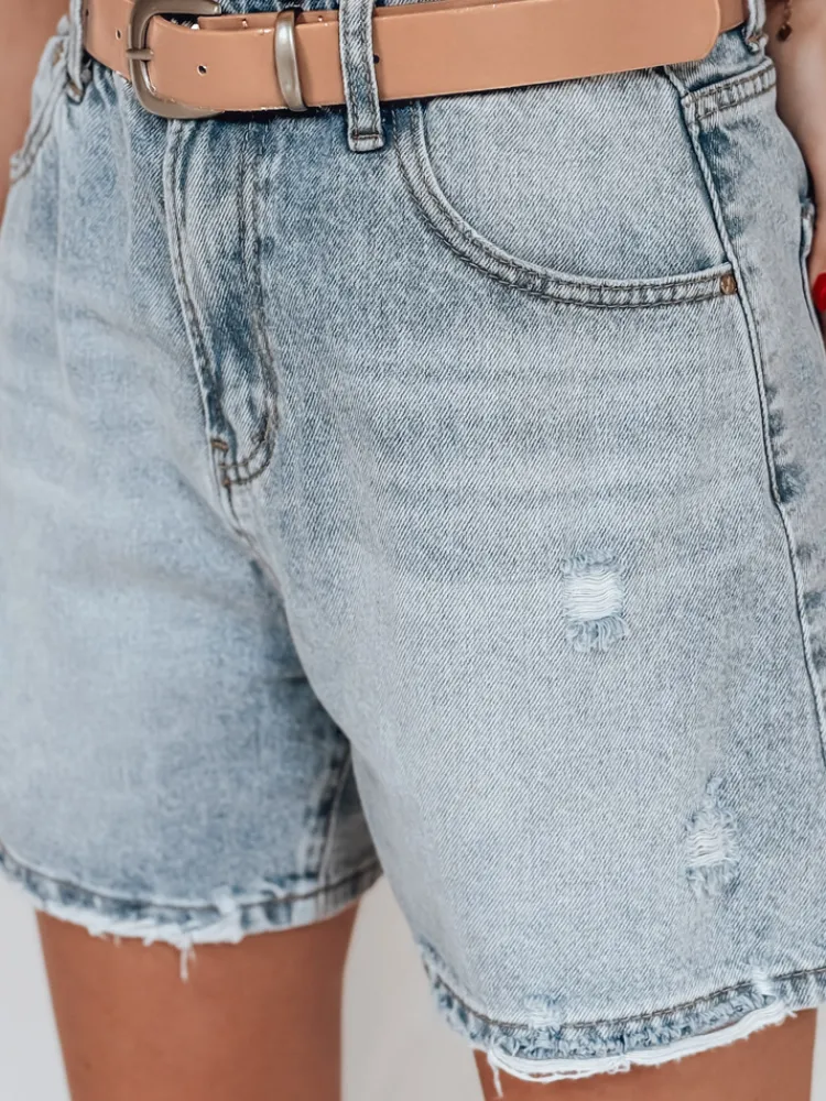 Spodenki Damskie>Dstreet Spodenki damskie jeansowe VALONNA niebieskie SY0477