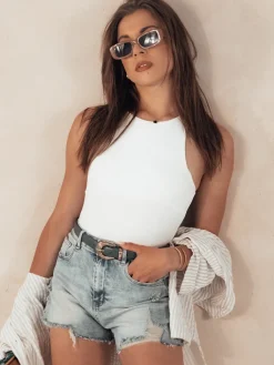 Spodenki Damskie>Dstreet Spodenki damskie jeansowe URBAN COOL niebieskie SY0360