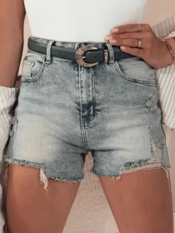 Spodenki Damskie>Dstreet Spodenki damskie jeansowe URBAN COOL niebieskie SY0360