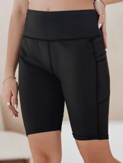 Spodenki Damskie>Dstreet Spodenki damskie kolarki SPORT LOVER czarne SY0423