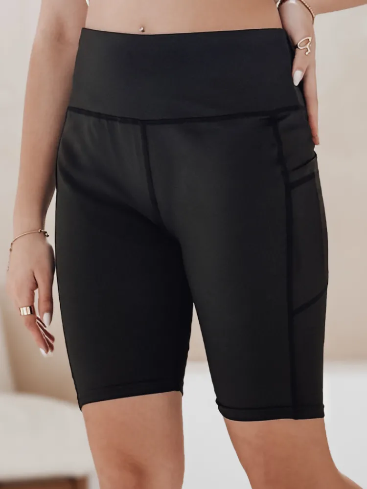 Spodenki Damskie>Dstreet Spodenki damskie kolarki SPORT LOVER czarne SY0423