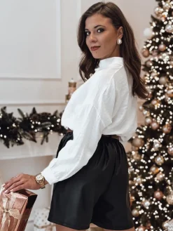 Spodenki Damskie>Dstreet Spodenki damskie one size PASFEM z paskiem czarne SY0417