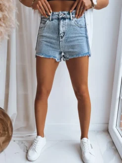 Spodenki Damskie>Dstreet Spodenki damskie PALOMA PARADISE jasnoniebieskie SY0309