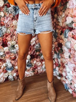 Spodenki Damskie>Dstreet Spodenki damskie PALOMA PARADISE jasnoniebieskie SY0309z