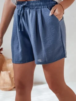 Spodenki Damskie>Dstreet Spodenki damskie RELAX TIME niebieskie SY0459