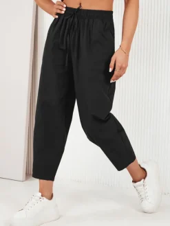 Spodnie Damskie>Dstreet Spodnie damskie BALLOON FANTASY czarne UY1668