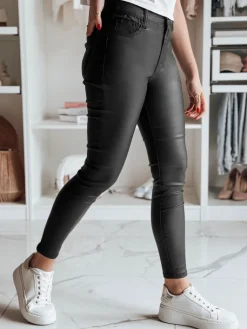 Spodnie Damskie>Dstreet Spodnie damskie BLACKVIBE czarne UY2253